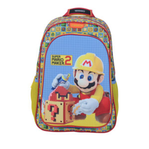 MOCHILA ESCOLAR GRANDE CHENSON MARIO BROS BOBIN