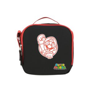 LONCHERA ESCOLAR TÉRMICA CHENSON MARIO BROS TONSKY NEGRO