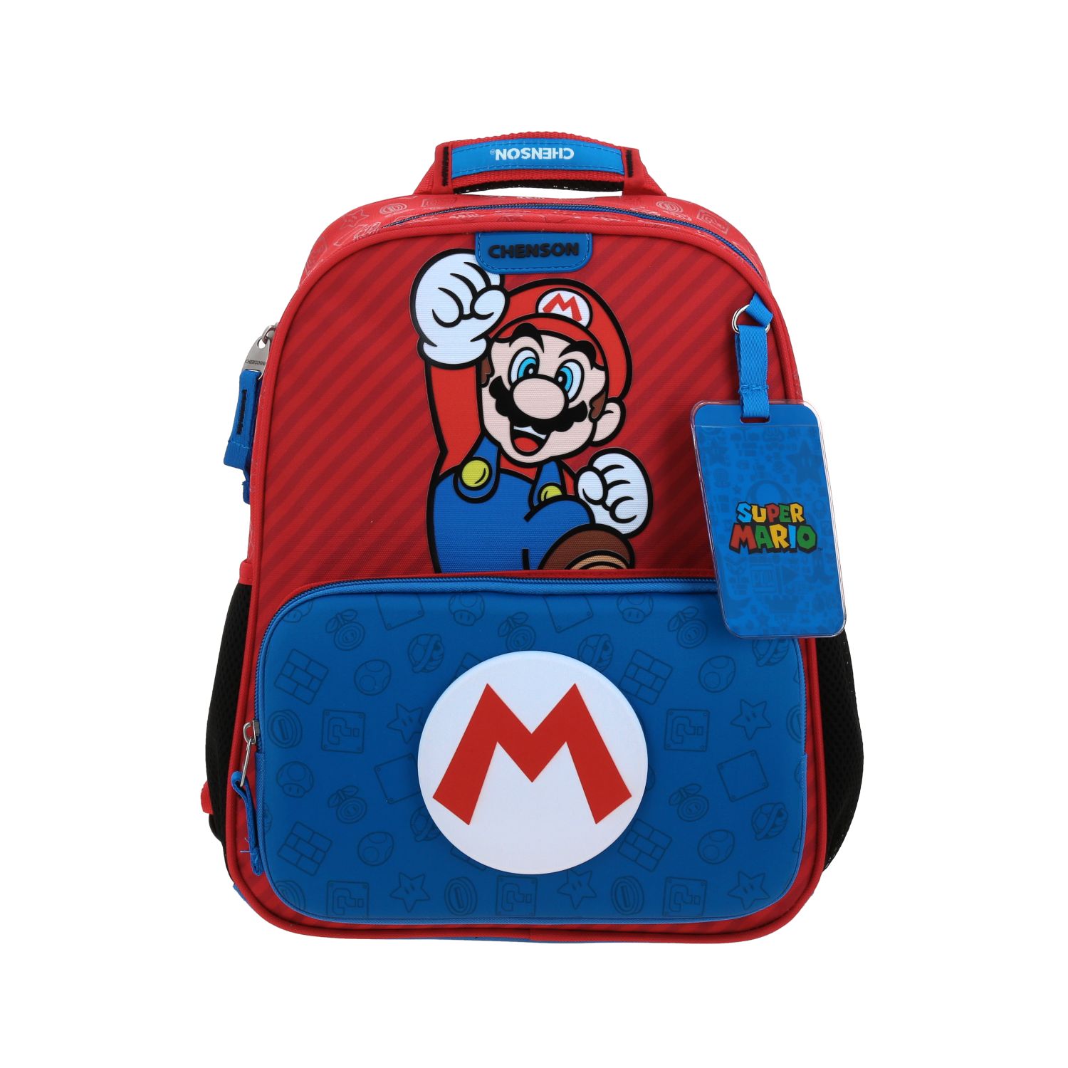 MOCHILA CHICA PREESCOLAR KINDER MARIO BROS PREGO