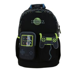 MOCHILA GRANDE ESCOLAR CHENSON ORIGINAL NEGRO ETAD