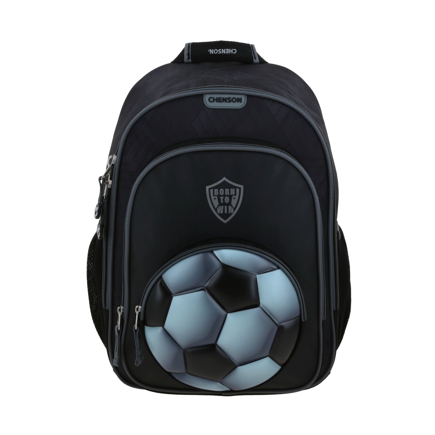 MOCHILA GRANDE ESCOLAR  CHENSON ORIGINAL NEGRO WINR