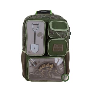 MOCHILA GRANDE ESCOLAR  CHENSON ORIGINAL VERDE MILITAR XPLO
