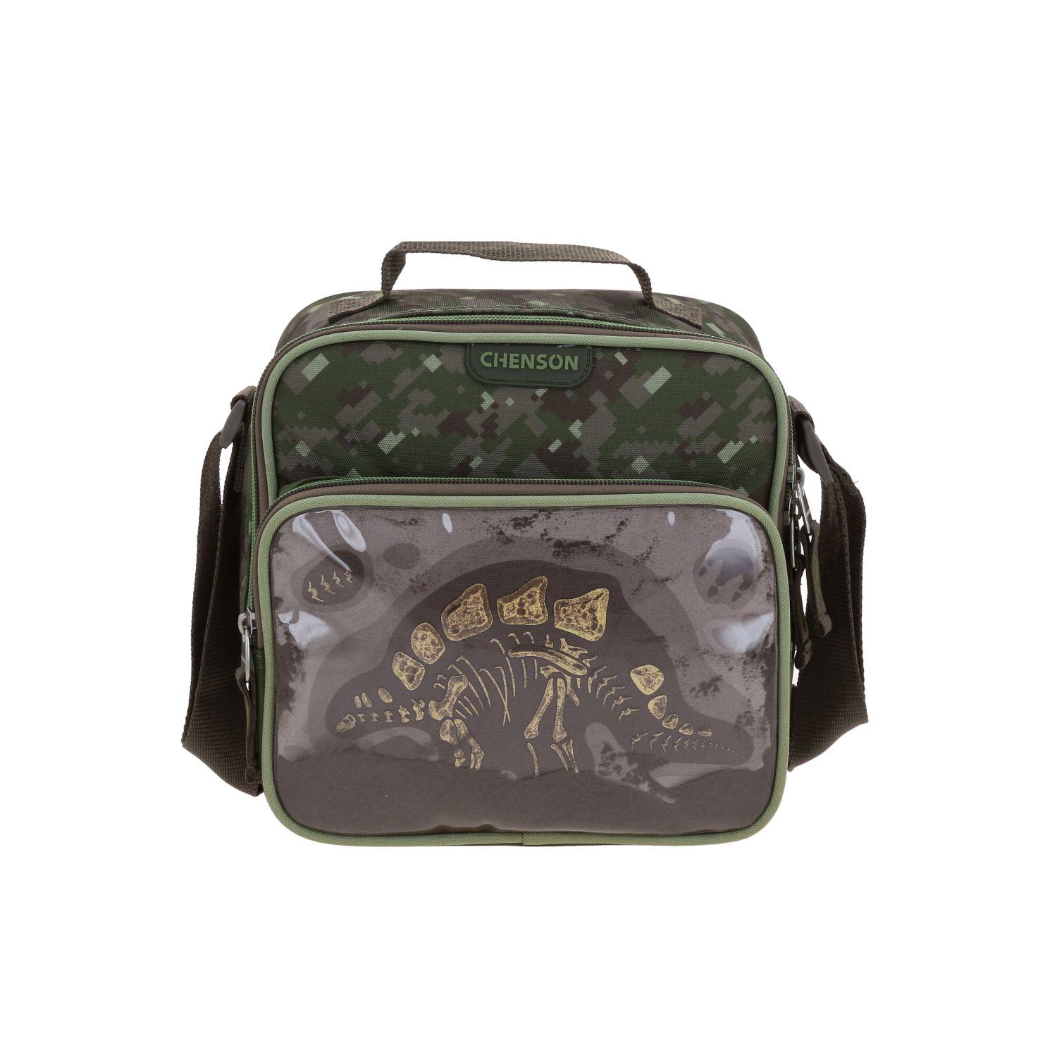 LONCHERA ESCOLAR  CHENSON ORIGINAL VERDE MILITAR XPLO