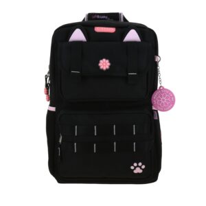 MOCHILA GRANDE ESCOLAR CHENSON HAPPY GIRL NEGRO KITY