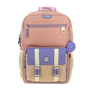 MOCHILA GRANDE ESCOLAR CHENSON HAPPY GIRL NARANJA MAFE