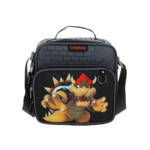 LONCHERA ESCOLAR CHENSON MARIO BROS GRIS CHEIN