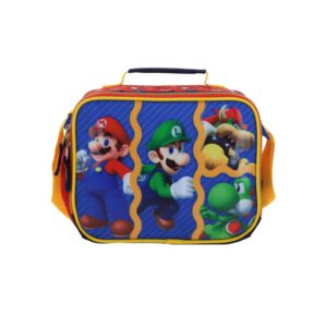 LONCHERA ESCOLAR CHENSON MARIO BROS ROJO NASH
