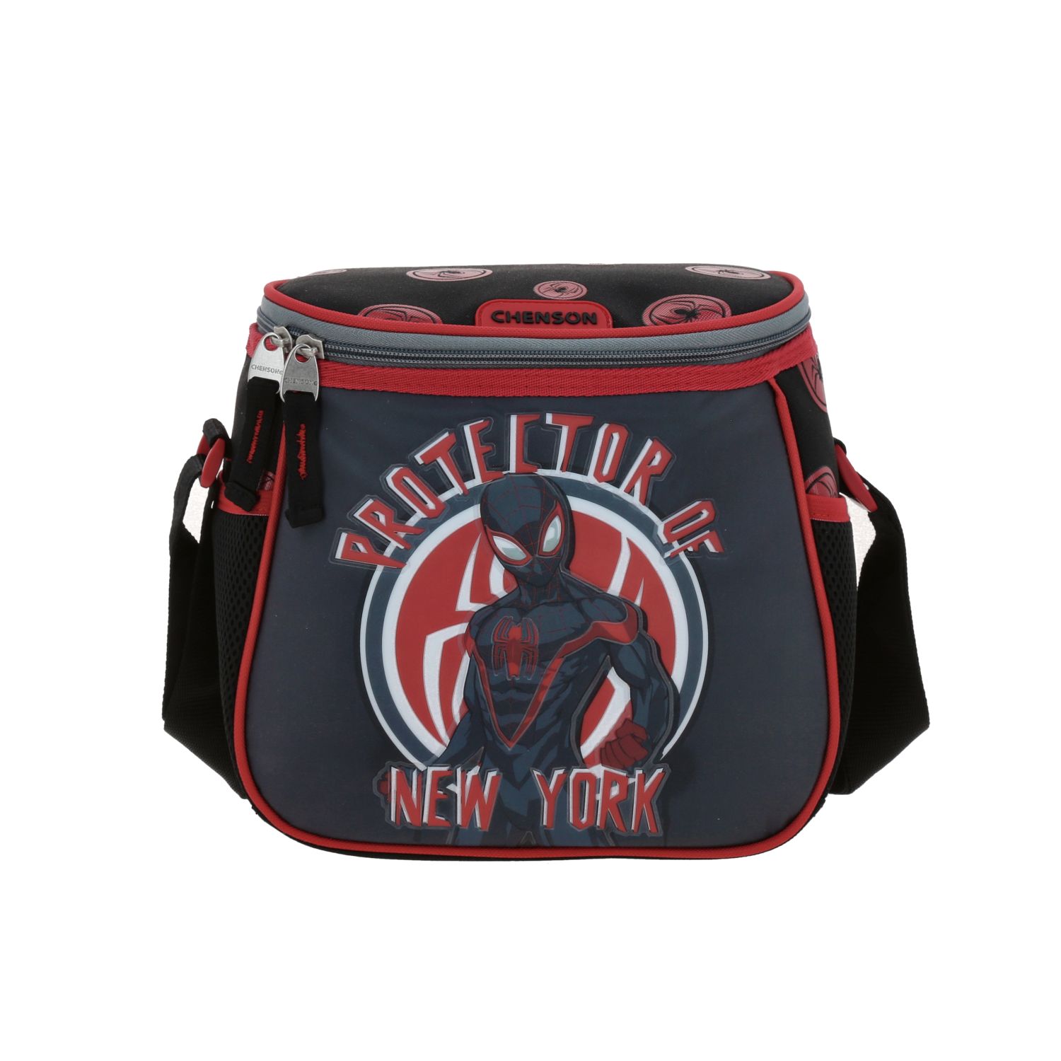 LONCHERA ESCOLAR CHENSON SPIDERMAN NEGRO ROCT