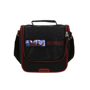 LONCHERA ESCOLAR CHENSON SPIDERMAN NEGRO ROLE