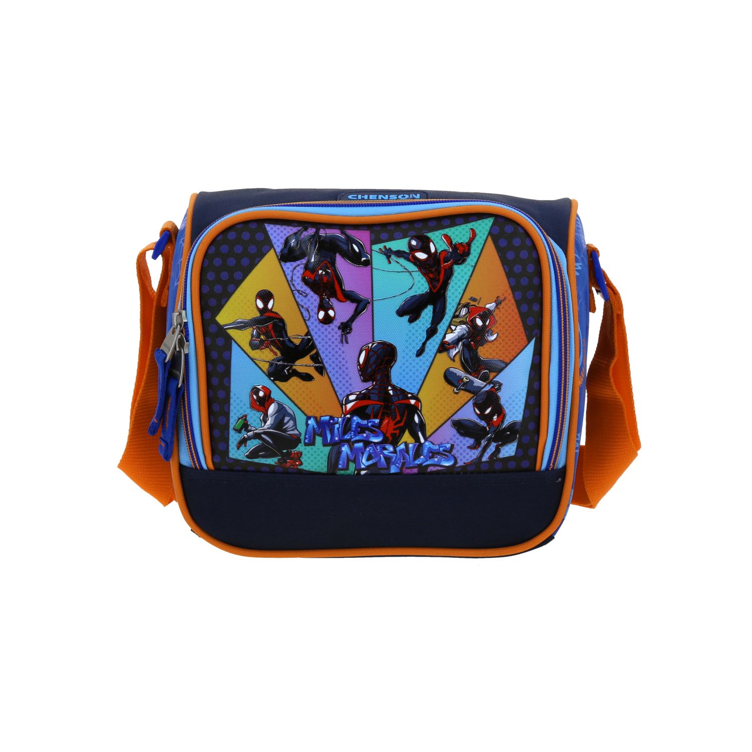 LONCHERA ESCOLAR CHENSON SPIDERMAN AZUL LEMI