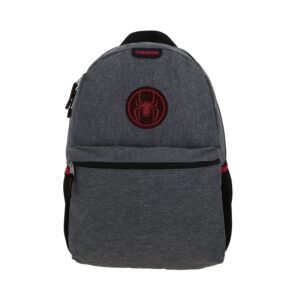 MOCHILA GRANDE ESCOLAR CHENSON SPIDERMAN GRIS TRAP