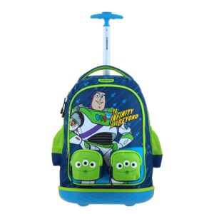 MOCHILA CON RUEDAS GRANDE ESCOLAR CHENSON TOY STORY AZUL FINIT